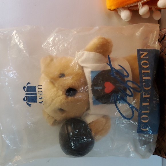 Avon 1997 bowling teddy bear Other - Vtg. 1997 Avon Pastime Pals Bowling.